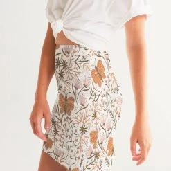 Harlow & Lloyd Retro Butterfly Women's Mini Skirt