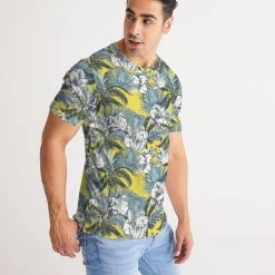 Harlow & Lloyd T Shirts & Tanks Yellow Tropics Men's Tee