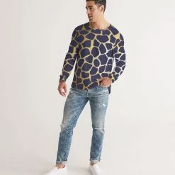 Harlow & Lloyd Regal Giraffe Men's Long Sleeve Tee T Shirts & Tanks 14 Harlow & Lloyd Regal Giraffe Men's Long Sleeve Tee T Shirts & Tanks