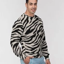 Harlow & Lloyd Sweatshirts & Pullovers Tiger Sand Men's French Terry Pullover Sweatshirt