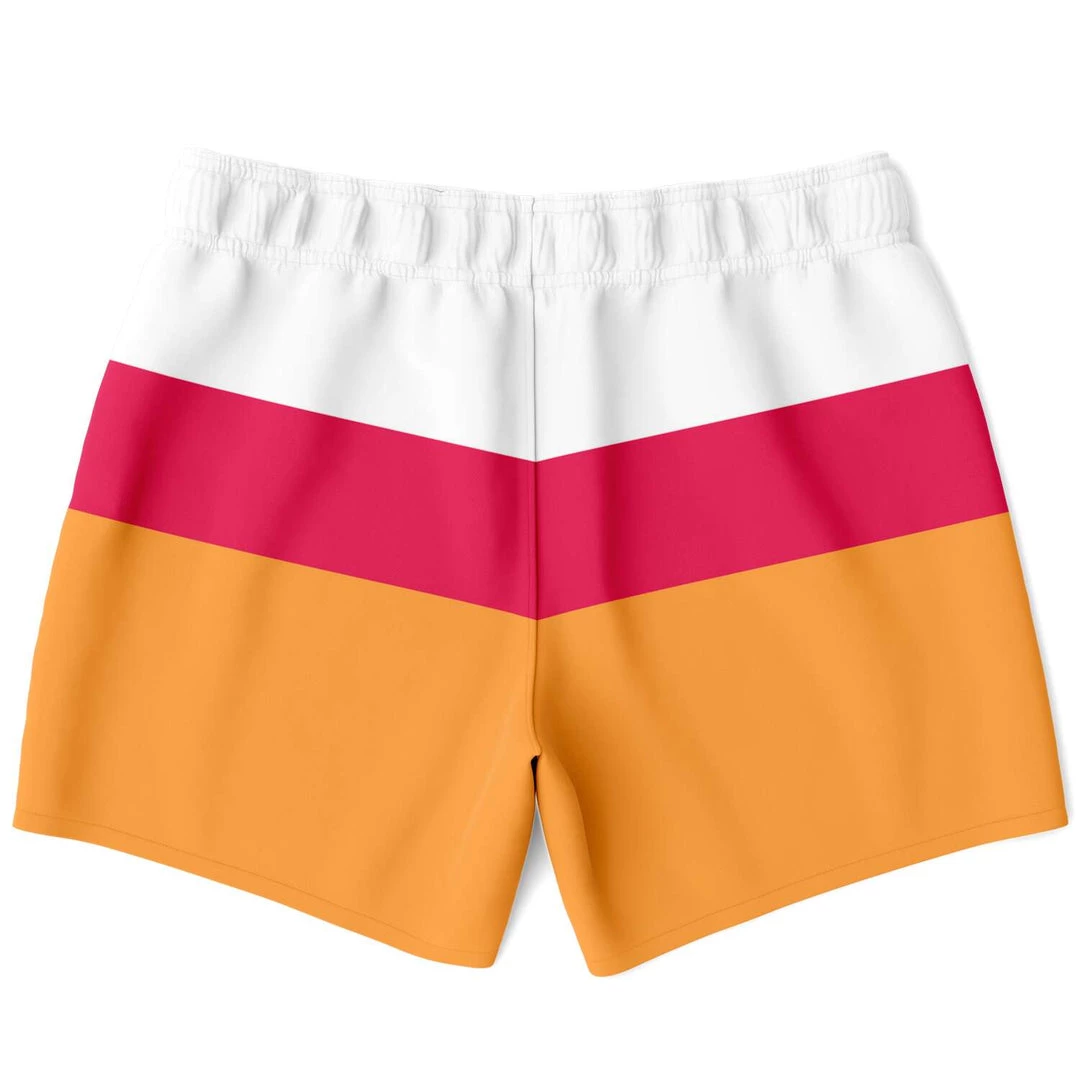 Subliminator Men Sweet Tangerine Swim Shorts 6 Subliminator Men Sweet Tangerine Swim Shorts