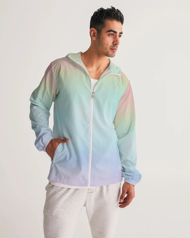 Harlow & Lloyd Soft Rainbow Hooded Windbreaker 4 Harlow & Lloyd Soft Rainbow Hooded Windbreaker