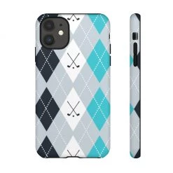 Printify Vintage Golf Pattern Tough Phone Case