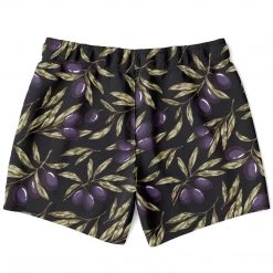 Subliminator Olive Tree Charcoal Swim Shorts