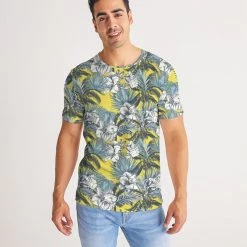 Harlow & Lloyd T Shirts & Tanks Yellow Tropics Men's Tee