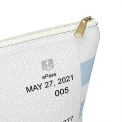 Printify Accessories Personalized Cruise ID Accessory Pouch