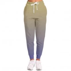 Subliminator Purple Earth Ombre Fade Unisex Fleece Joggers Pants & Joggers