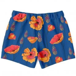 Subliminator Wild Orange Vines Swim Shorts