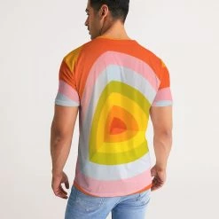 Harlow & Lloyd T Shirts & Tanks Orange Vortex Men's Tee 15 Harlow & Lloyd T Shirts & Tanks Orange Vortex Men's Tee