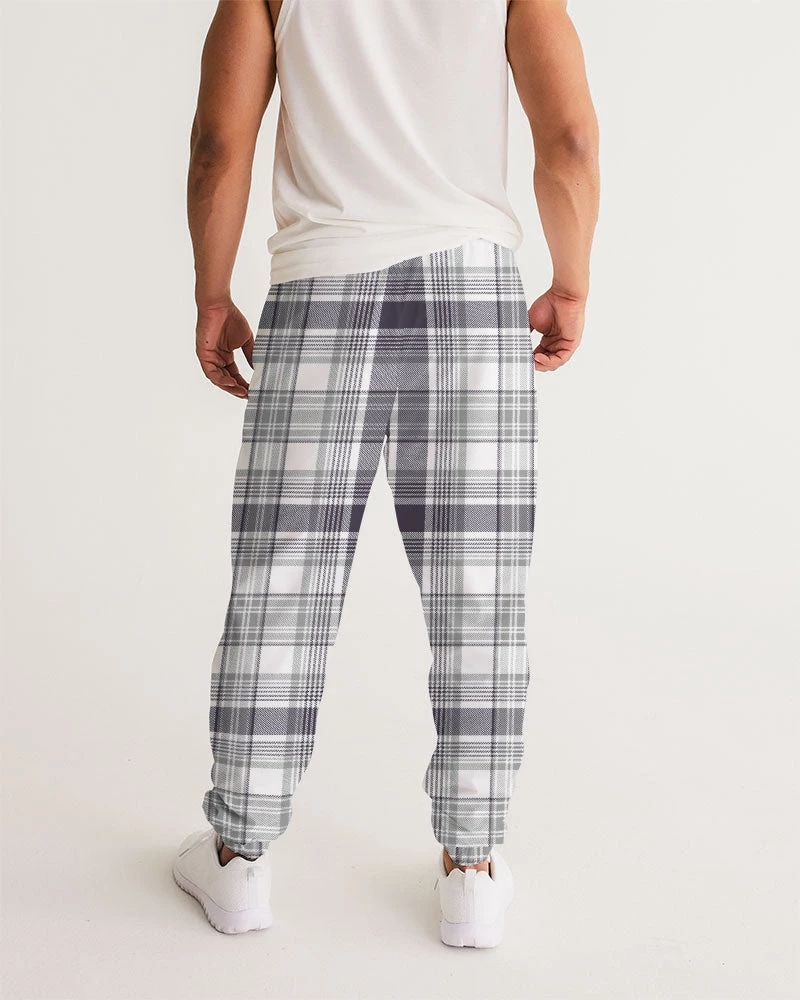 Harlow & Lloyd Black & White Tartan Check Lightweight Men's Track Pants Pants & Joggers 6 Harlow & Lloyd Black & White Tartan Check Lightweight Men's Track Pants Pants & Joggers