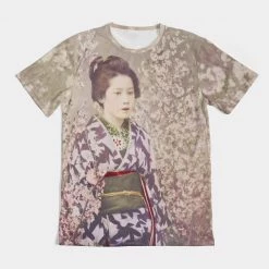 Harlow & Lloyd Iconic Geisha Printed Tee T Shirts & Tanks