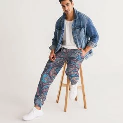 Harlow & Lloyd Pants & Joggers Perfect Paisley Men's Lightweight Track Pants