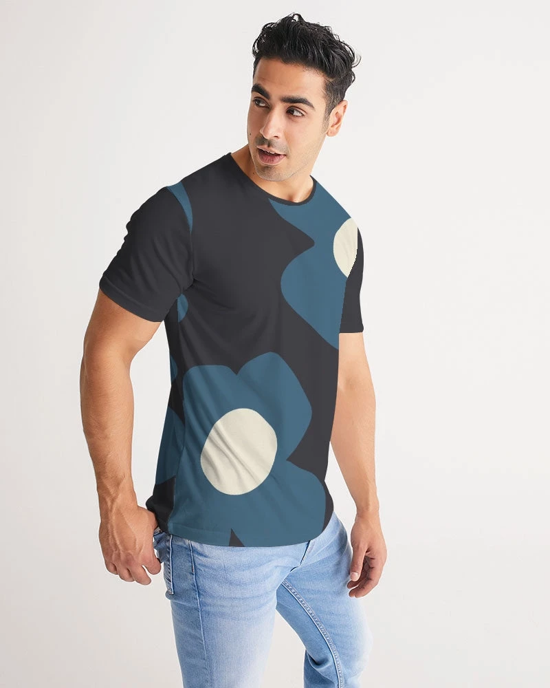 Harlow & Lloyd Abstract Flowers Men's T Shirt 5 Harlow & Lloyd Abstract Flowers Men's T Shirt