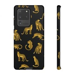 Printify Black Leopards Tough Phone Case