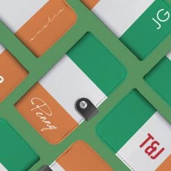 Wc-fulfillment Phone Cases Personalized Irish Flag Phone Wallet Case