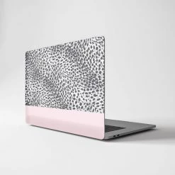 Harlow & Lloyd Personalized Macbook Hard Shell Case - Leopard & Custom Color 10 Harlow & Lloyd Personalized Macbook Hard Shell Case - Leopard & Custom Color