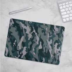 Harlow & Lloyd Macbook Hard Shell Case - Green Camo Macbook Cases