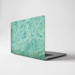 Harlow & Lloyd Macbook Hard Shell Case - Green Earth