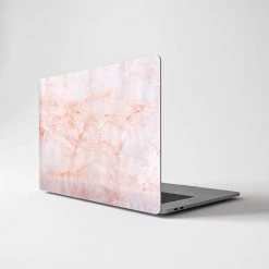 Harlow & Lloyd Macbook Hard Shell Case - Pink Granite Macbook Cases