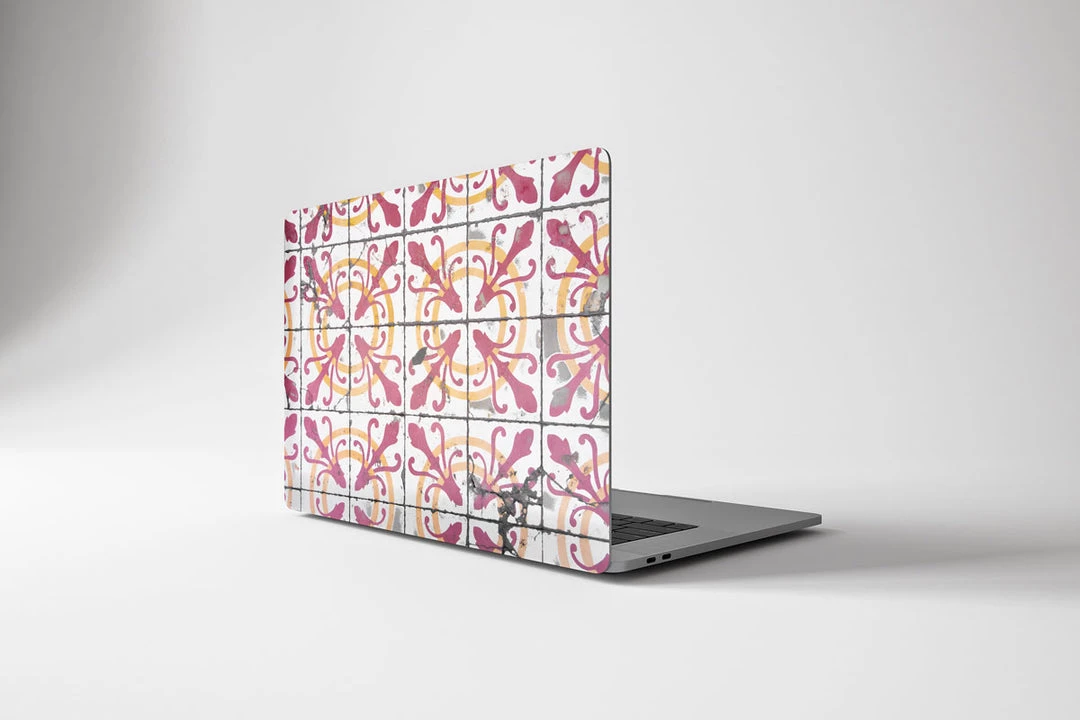 Harlow & Lloyd Macbook Hard Shell Case - Chino Portuguese Tiles 4 Harlow & Lloyd Macbook Hard Shell Case - Chino Portuguese Tiles