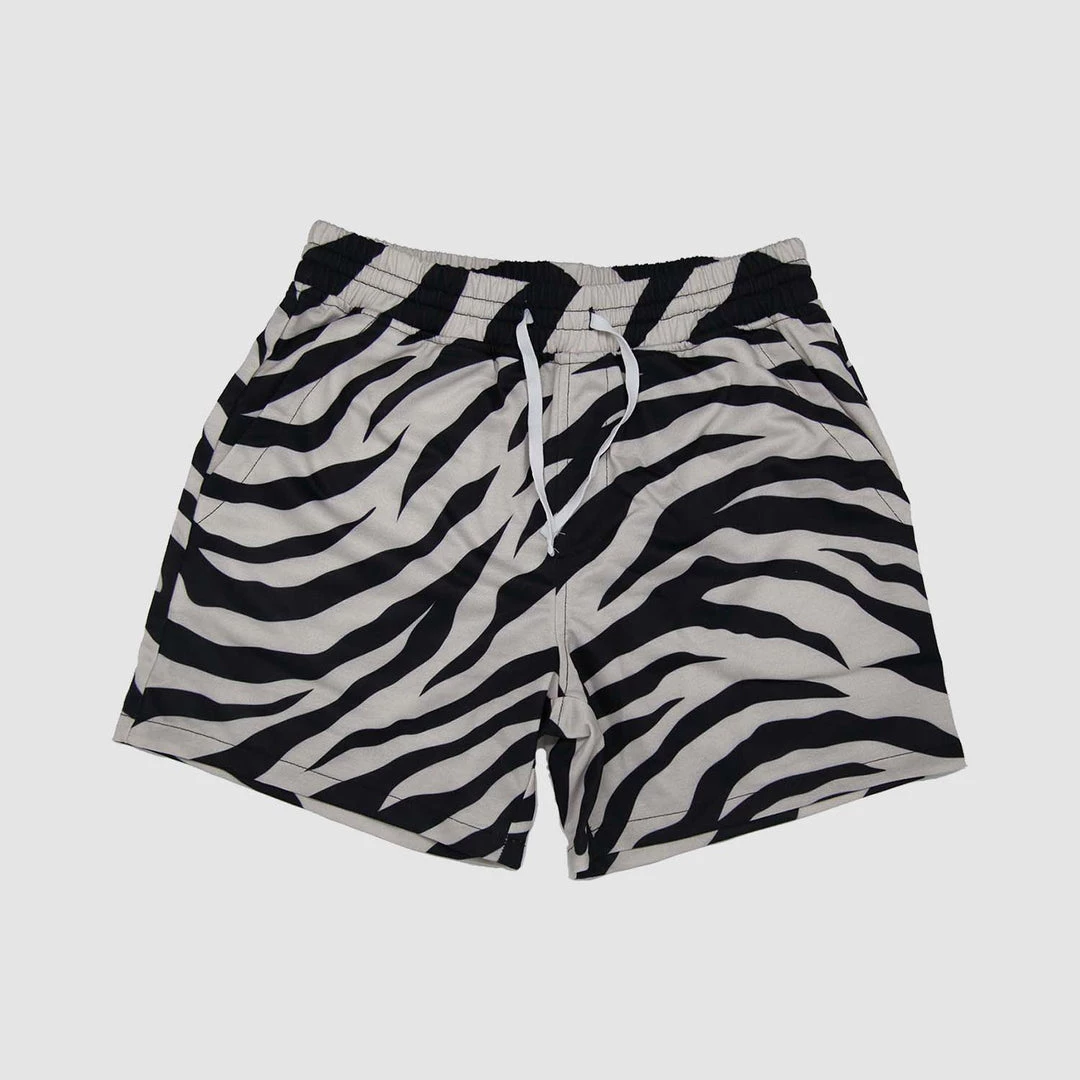 Harlow & Lloyd Tiger Sand Men's Mid Length Shorts 3 Harlow & Lloyd Tiger Sand Men's Mid Length Shorts