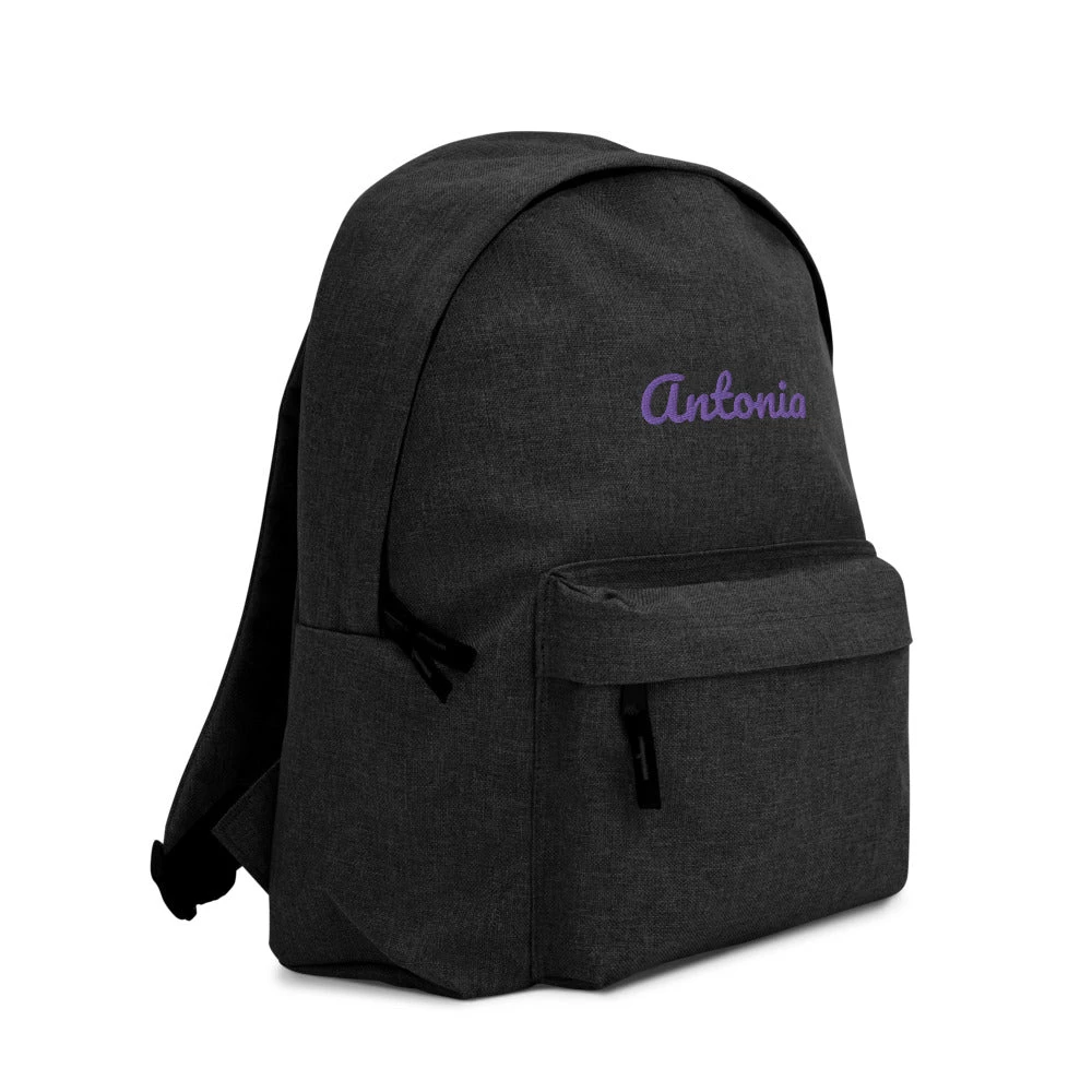 PF Personalized Embroidered Backpack 9 PF Personalized Embroidered Backpack