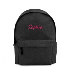 PF Personalized Embroidered Backpack Bags