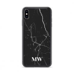 Harlow & Lloyd Phone Cases IPhone Case - Black Marble