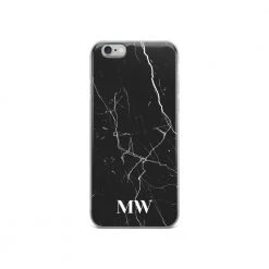 Harlow & Lloyd Phone Cases IPhone Case - Black Marble