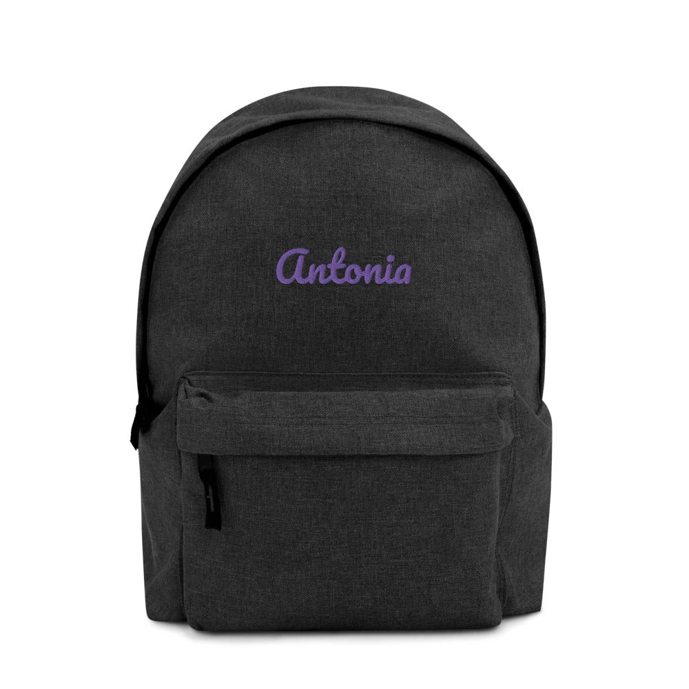 PF Personalized Embroidered Backpack 4 PF Personalized Embroidered Backpack