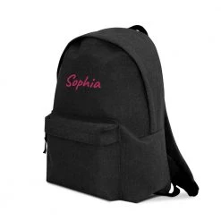 PF Personalized Embroidered Backpack Bags