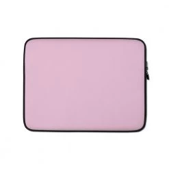 PF Personalized Laptop Sleeve - Soft Berry With Faux Fur Lining Laptop Sleeves