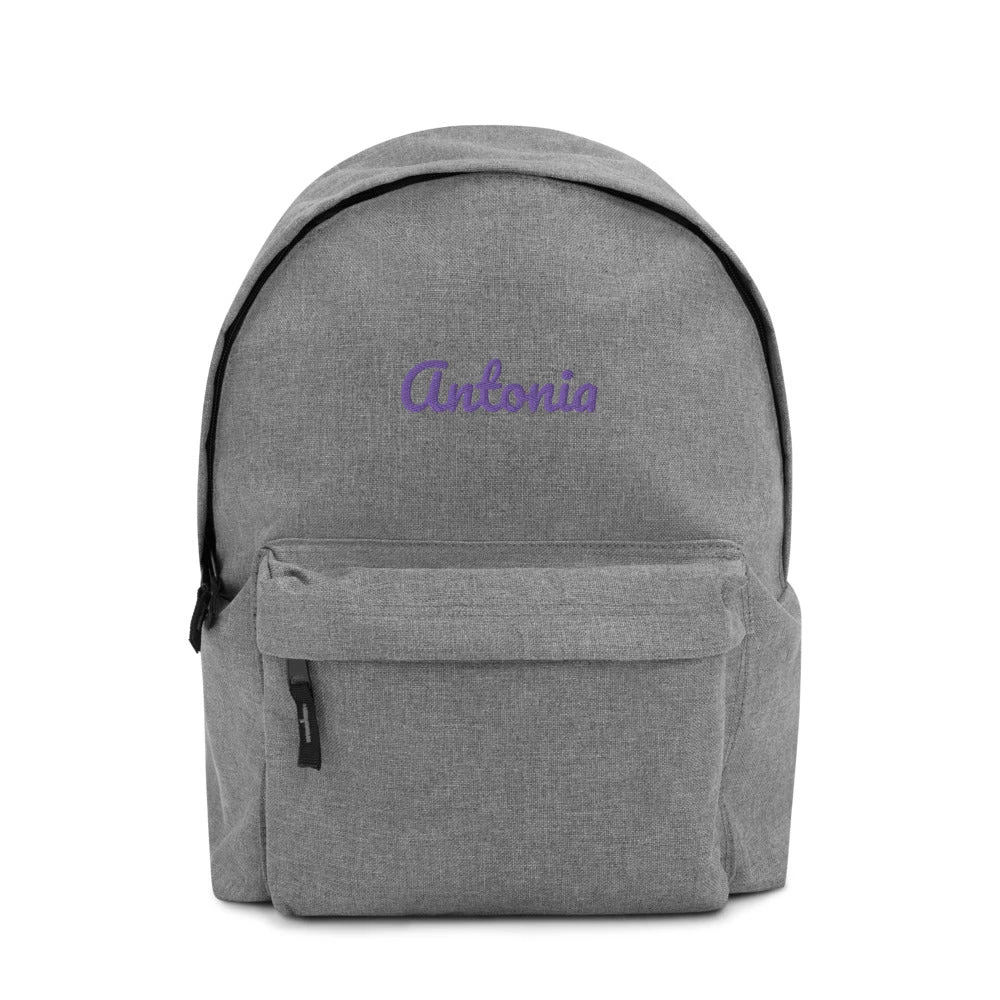 PF Personalized Embroidered Backpack 3 PF Personalized Embroidered Backpack