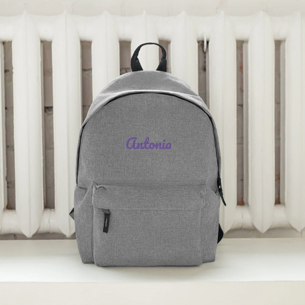 PF Personalized Embroidered Backpack 5 PF Personalized Embroidered Backpack