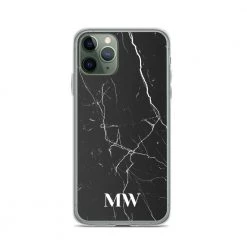 Harlow & Lloyd Phone Cases IPhone Case - Black Marble