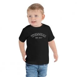 Harlow & Lloyd Toddler Short Sleeve Tee - Est. Year In Black T Shirts & Tanks