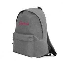 PF Personalized Embroidered Backpack Bags