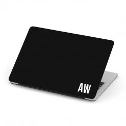 Harlow & Lloyd Personalized Macbook Hard Shell Case - Jet Black