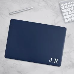 Harlow & Lloyd Macbook Cases Personalized Macbook Hard Shell Case - Navy