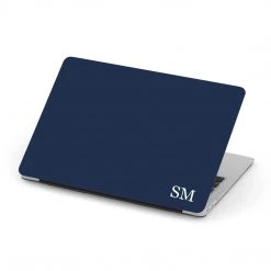 Harlow & Lloyd Macbook Cases Personalized Macbook Hard Shell Case - Navy