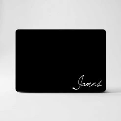 Harlow & Lloyd Personalized Macbook Hard Shell Case - Jet Black 11 Harlow & Lloyd Personalized Macbook Hard Shell Case - Jet Black
