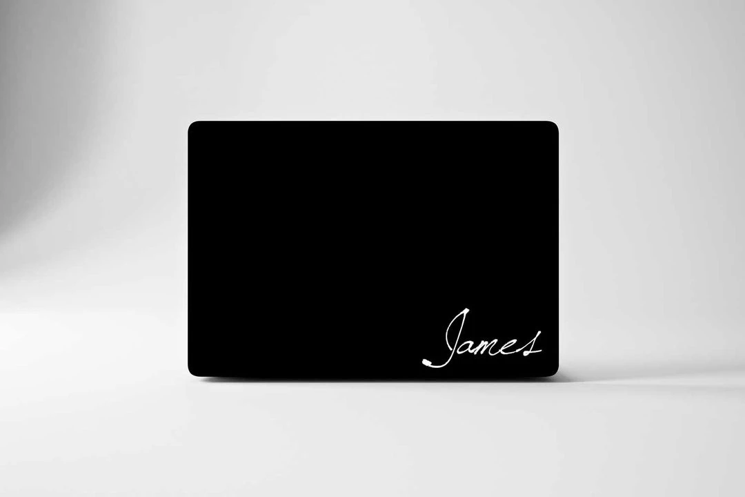 Harlow & Lloyd Personalized Macbook Hard Shell Case - Jet Black 5 Harlow & Lloyd Personalized Macbook Hard Shell Case - Jet Black