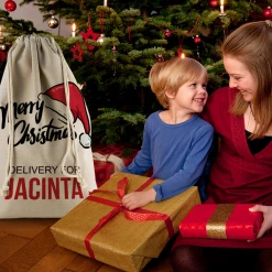 Harlow & Lloyd Personalized Santa Sack - Custom Christmas Sack