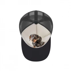 Harlow & Lloyd Accessories Custom Photo Mesh Cap - Black