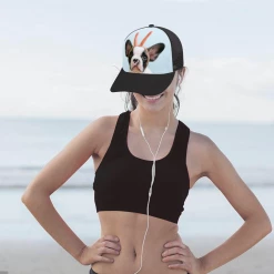 Harlow & Lloyd Accessories Custom Photo Mesh Cap - Black