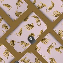 Wc-fulfillment Pink Leopards Phone Wallet Case