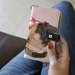 Wc-fulfillment Personalized Phone Wallet With One Custom Photo Accessories