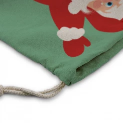 Harlow & Lloyd Personalized Santa Sack With Photo - Custom Christmas Sack