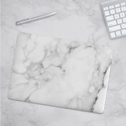 Harlow & Lloyd Macbook Cases Macbook Hard Shell Case - White Marble